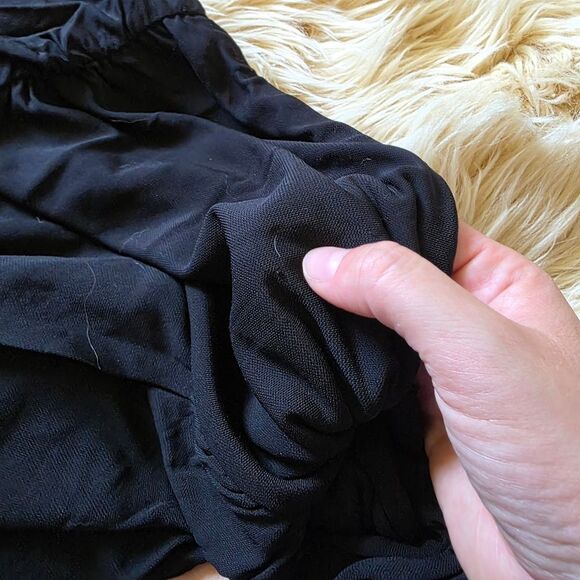 Asta Resort Black Chloe Mini Skirt And Penelope One Shoulder Top Set Small - Picture 12 of 12